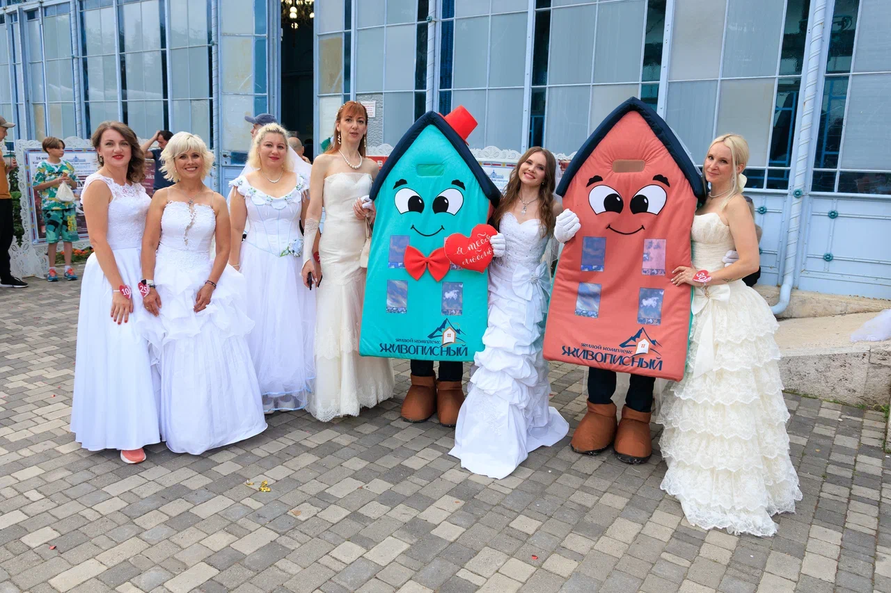 Забег невест прошёл в Железноводске 